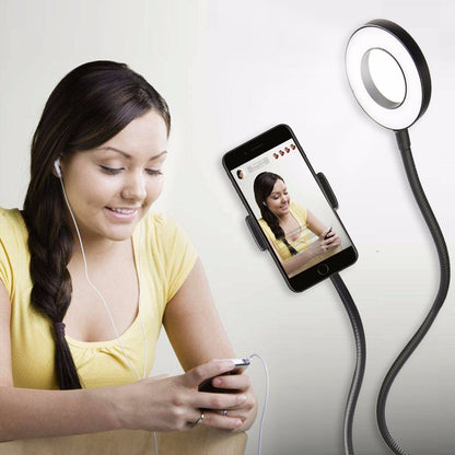 Slim Rechargeable Phone Flashlight