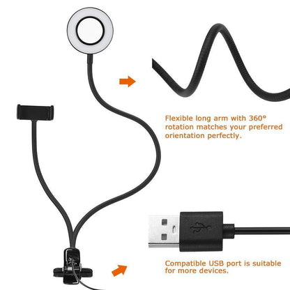Slim Rechargeable Phone Flashlight