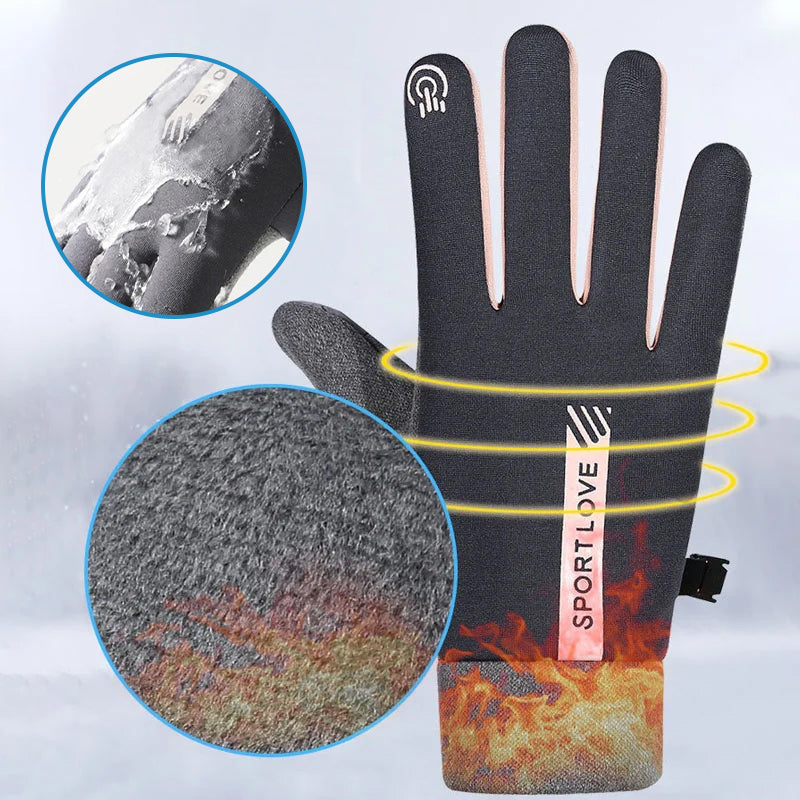 Insulated Water Resistant Smart Gloves