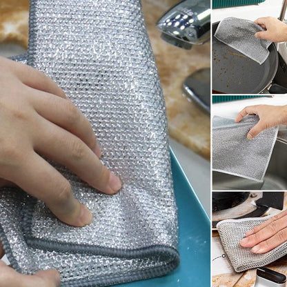 Heavy Duty Scrubbing Sponge Cloth