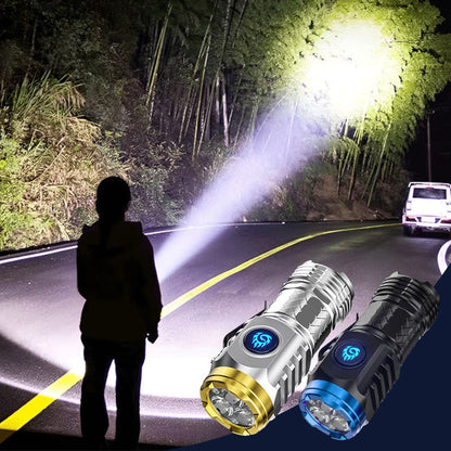 Small LED Flashlight with Colorful Style