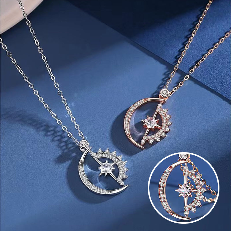 Celestial Night Sky Pendant Necklace