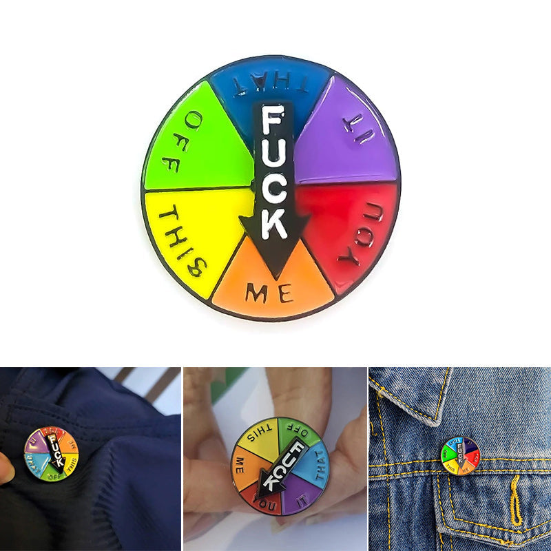 Fun Rotating ID Badge - Luxicro
