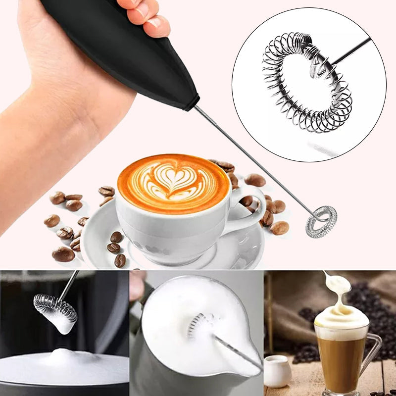 Compact Automatic Milk Frother in Stainless Steel