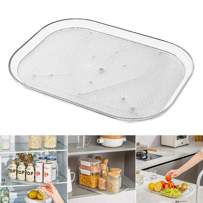 Compact Fridge Spice Storage Carousel - Luxicro