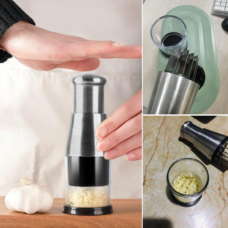 Quick Garlic Press for Easy Meal Prep