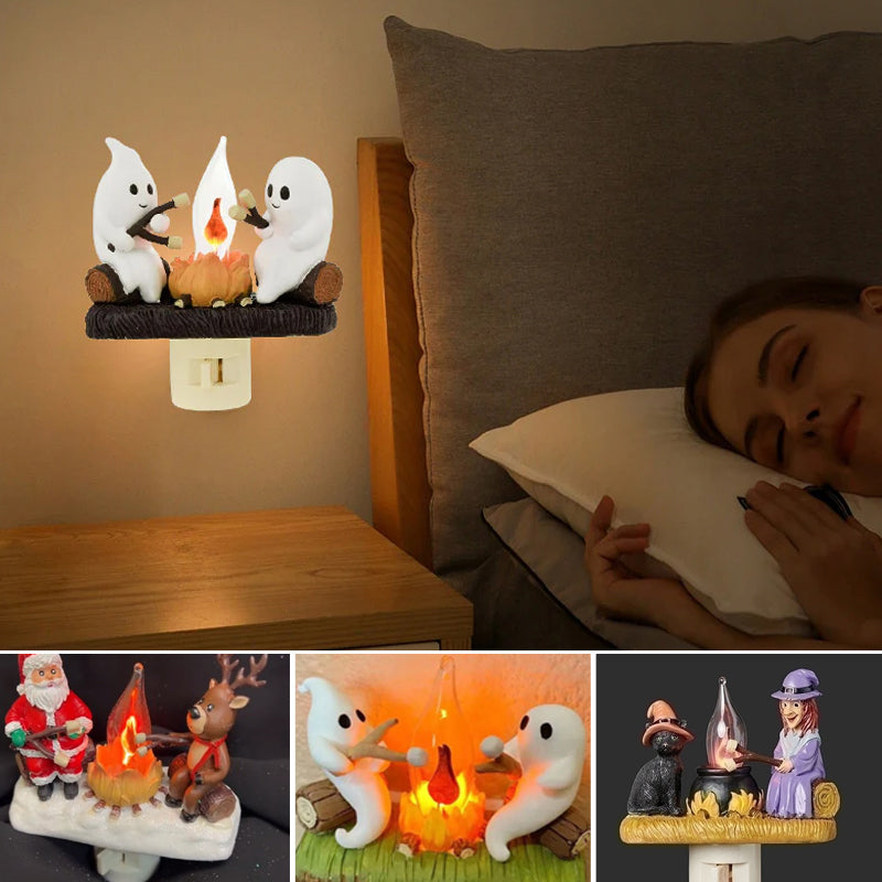 Cozy Solar Powered Garden Lamp