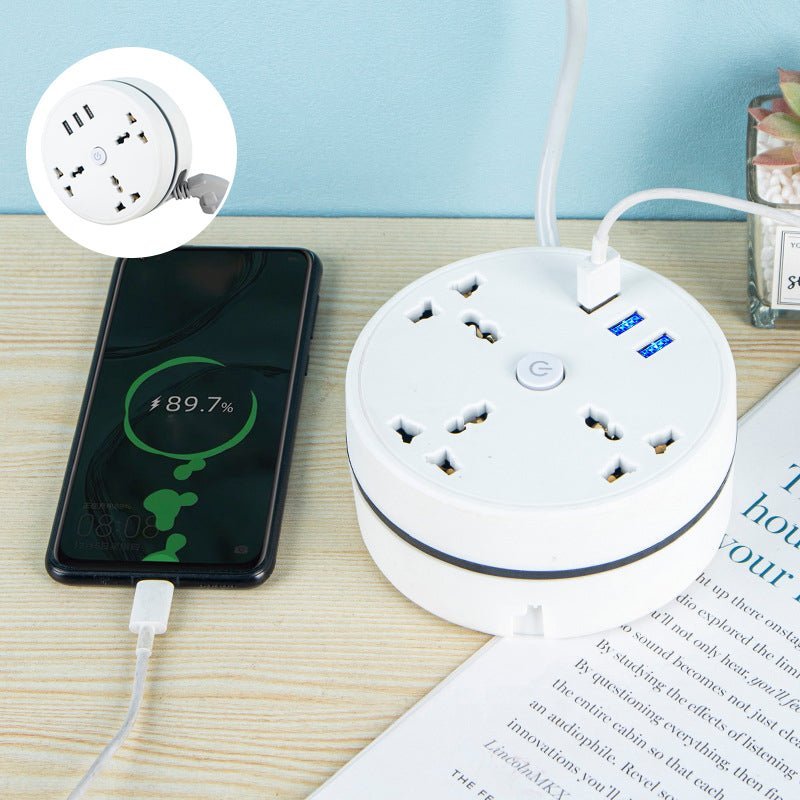 Compact Universal Power Adapter Plug