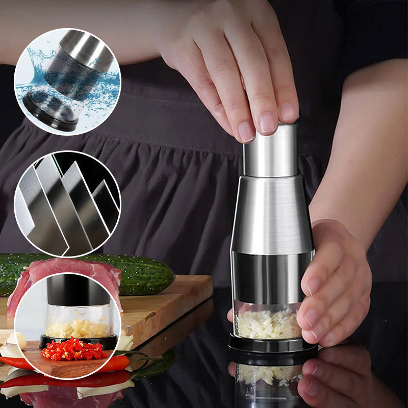 Quick Garlic Press for Easy Meal Prep