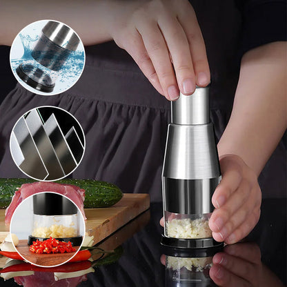 Quick Garlic Press for Easy Meal Prep