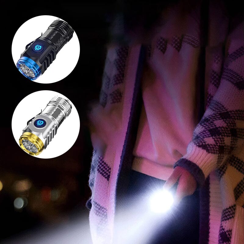 Small 3 LED Keychain Torch