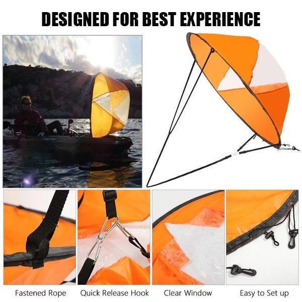 Compact Inflatable Kayak Paddle Set