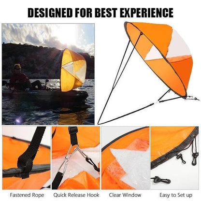 Compact Inflatable Kayak Paddle Set
