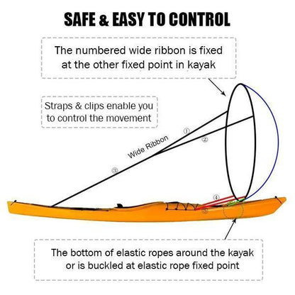 Compact Inflatable Kayak Paddle Set