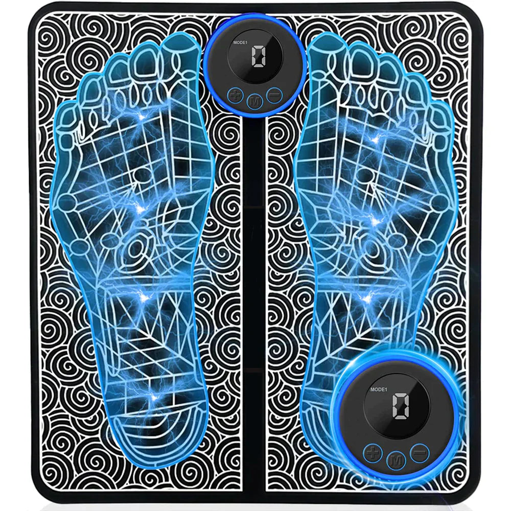Electric Foot Massager with Rolling Nodes