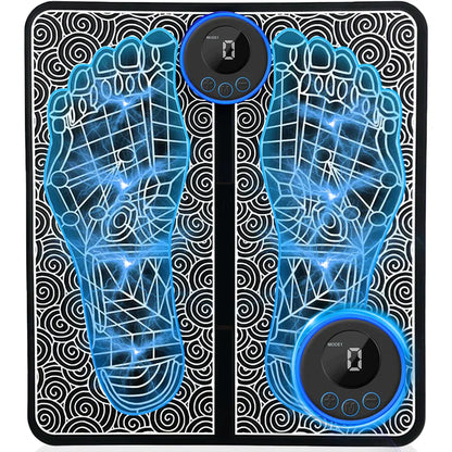 Electric Foot Massager with Rolling Nodes