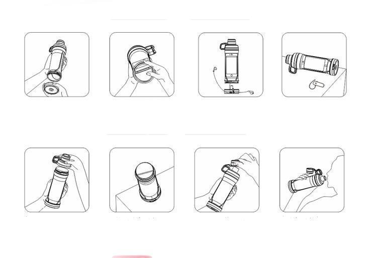 Sport Water Bottle Phone Holder