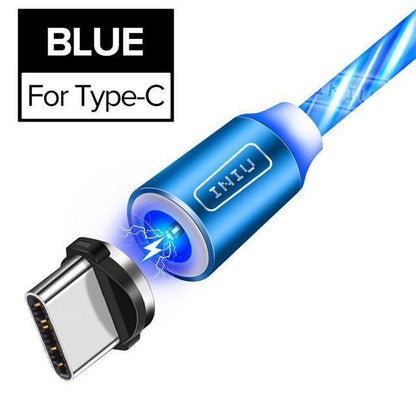 Bright LED Magnetic Phone Charger Cable