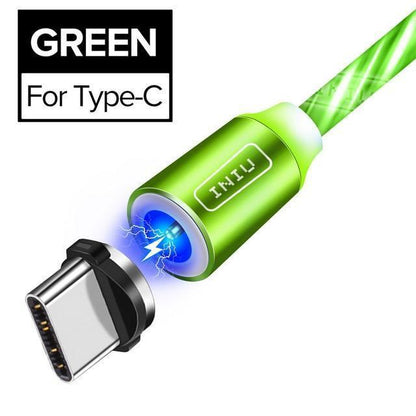 Bright LED Magnetic Phone Charger Cable