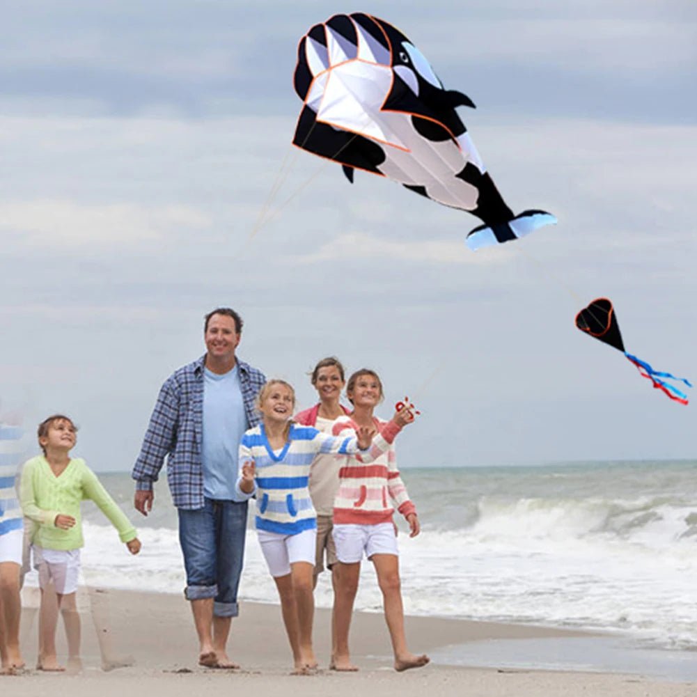 Large Colorful Ocean Dolphin Kite