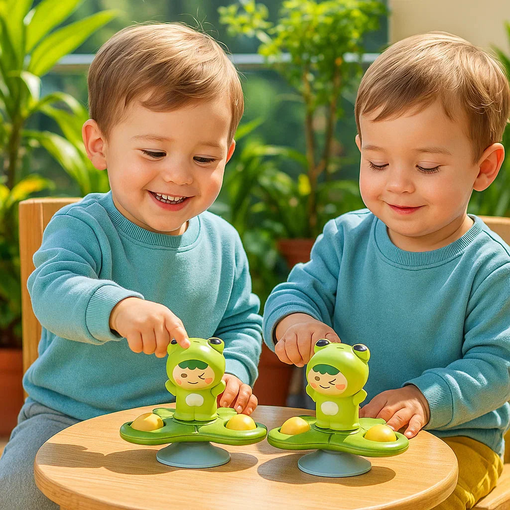 Colorful Educational Kids Spin Toy