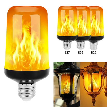 Vibrant Flickering LED Desk Lamp - Luxicro