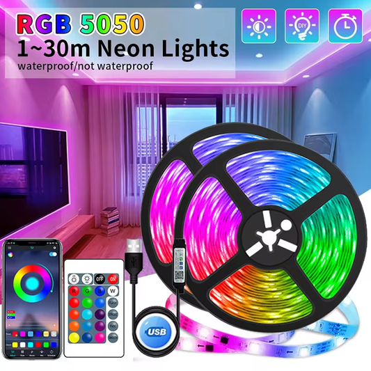 Bright RGB LED Home Lighting Strip - Luxicro
