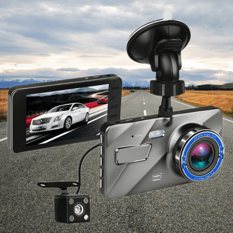 Dual Lens Car Camera System 1080P HD Recorder - Luxicro