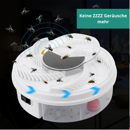 Effective Silent Fly Catcher with Rotating Bait Trap