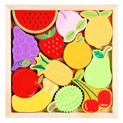 Colorful Wooden Brain Teaser Set 3 Pieces - Luxicro