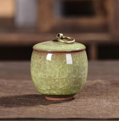 Beautiful Handmade Cat Urn Memorial Container