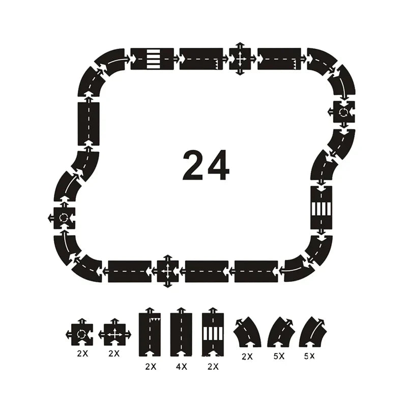 Speed Racing Car Track Playset
