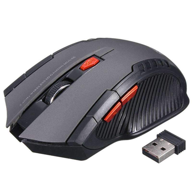 Compact Wireless Gaming Mouse 2000DPI Optical Mouse