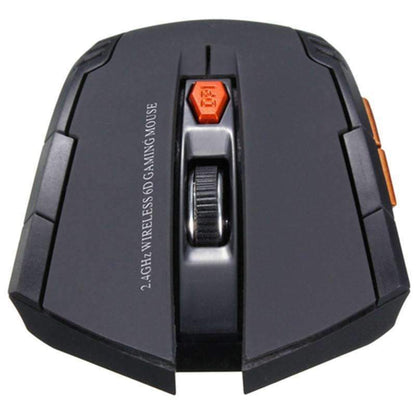 Compact Wireless Gaming Mouse 2000DPI Optical Mouse