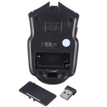 Compact Wireless Gaming Mouse 2000DPI Optical Mouse