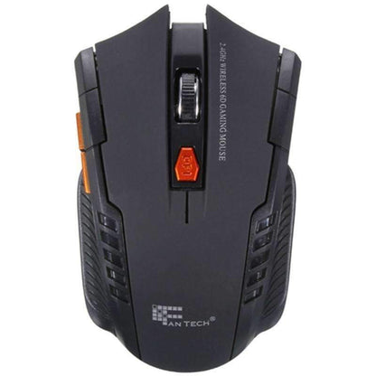 Compact Wireless Gaming Mouse 2000DPI Optical Mouse