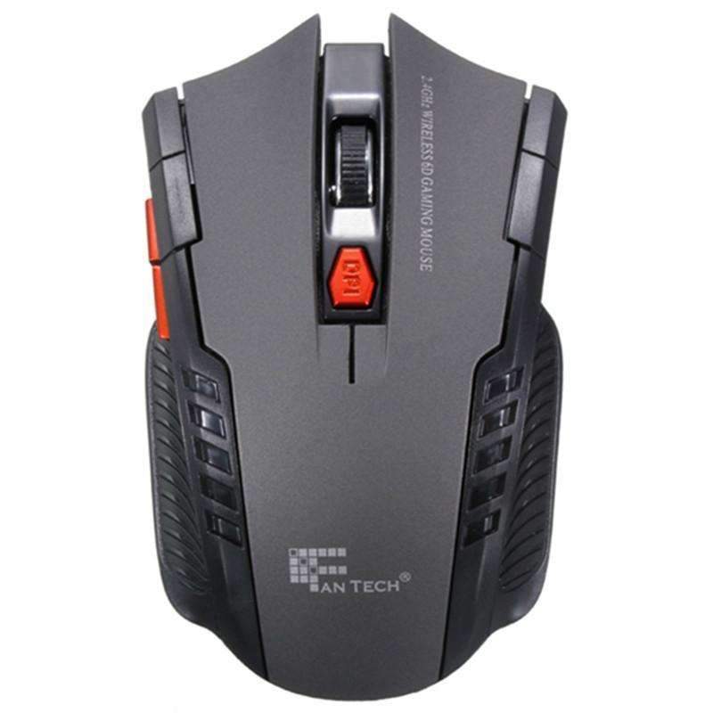 Compact Wireless Gaming Mouse 2000DPI Optical Mouse