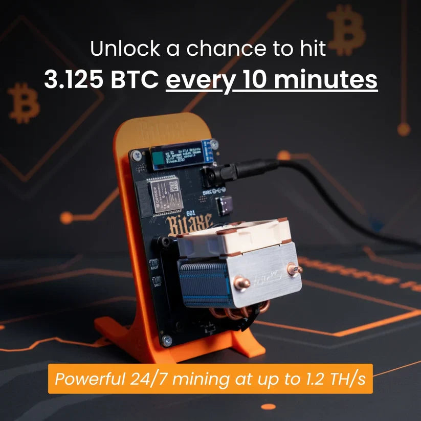 Compact High Speed BTC Miner 1.2TH/s US Power Plug - Luxicro