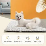 Cozy Heated Cat Bed | Warm Pet Mat for Home