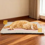 Cozy Heated Cat Bed | Warm Pet Mat for Home