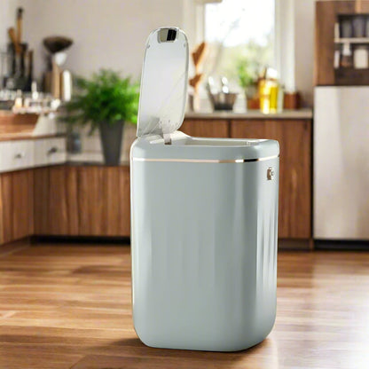 Automatic Touchless Trash Can with UV Light & Odor Filter