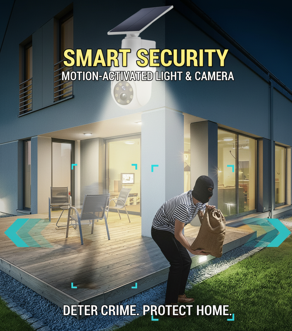 Outdoor Wireless Motion Dummy Security Camera