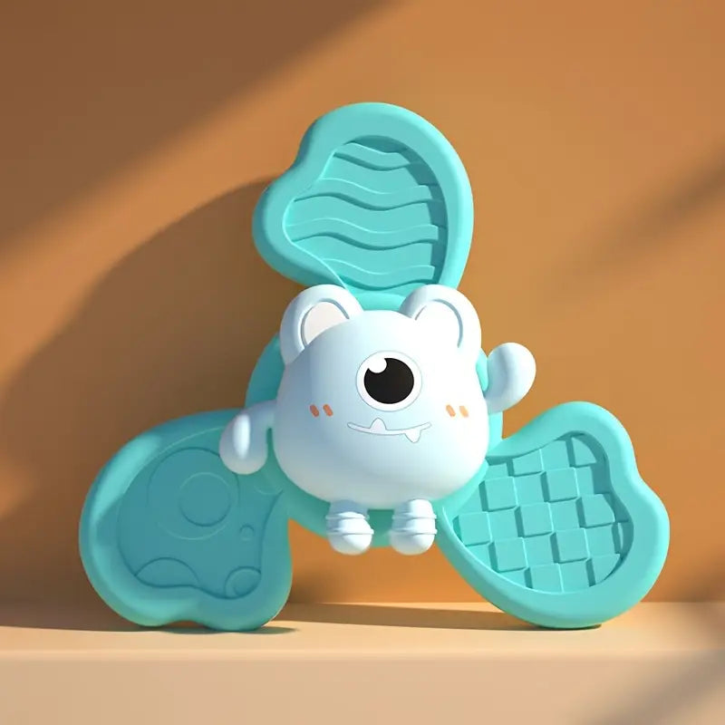 Fun Baby Bath Toys with Suction Cups - 3 Piece Set
