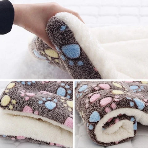 Soft Plush Pet Fleece Blanket Sofa Throw
