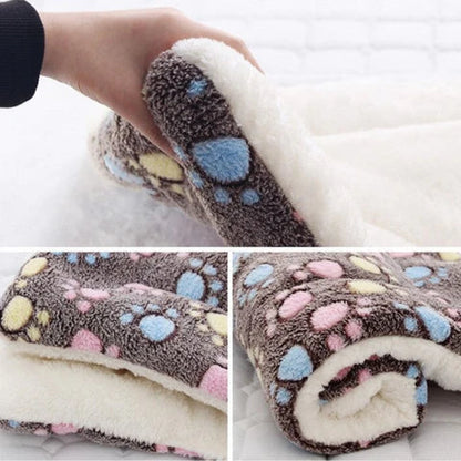 Soft Plush Pet Fleece Blanket Sofa Throw