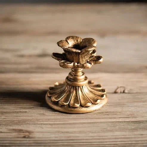 Elegant Glass Candle Stand