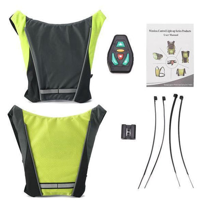 Bright Reflective Cycling Vest Waterproof Jacket