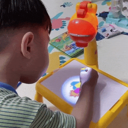Fun Kids Dinosaur Drawing Table
