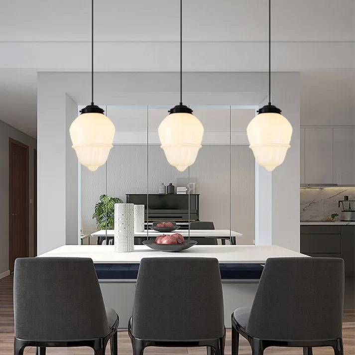 Modern Geo Glass Pendant Light