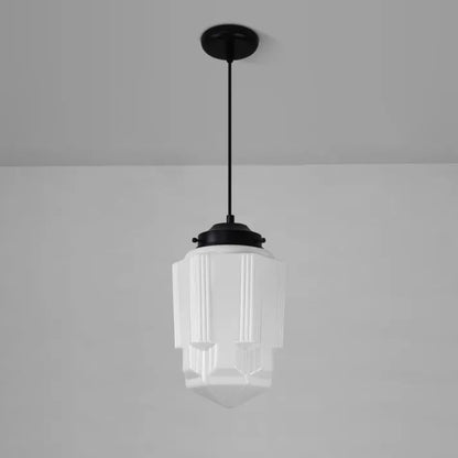 Modern Geo Glass Pendant Light